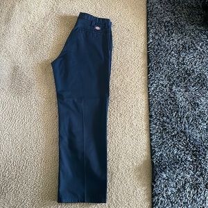 Dickies Worker Pants Navy Blue Mens